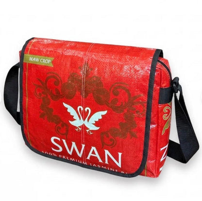 Upcycled Messenger Bag/ Purse- Saves Landfill Space!