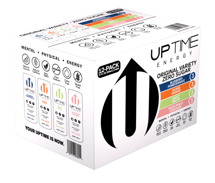 UPTIME ORIGINAL Variety Zero Sugar 12 Pack