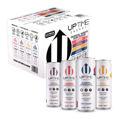 UPTIME TROPICAL VARIETY Zero Sugar 12 Pack