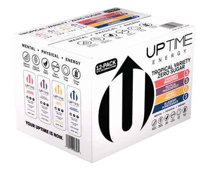 UPTIME TROPICAL VARIETY Zero Sugar 12 Pack