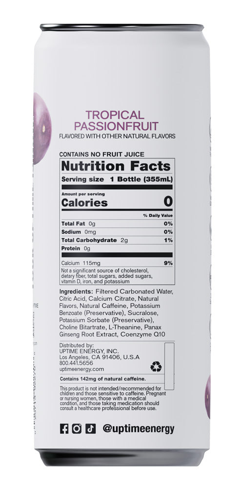 UPTIME TROPICAL VARIETY Zero Sugar 12 Pack