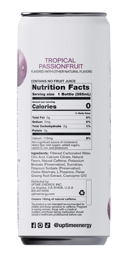 UPTIME TROPICAL VARIETY Zero Sugar 12 Pack