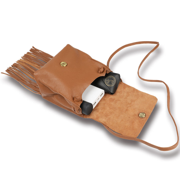 Uptown Fringe Hobo Bag