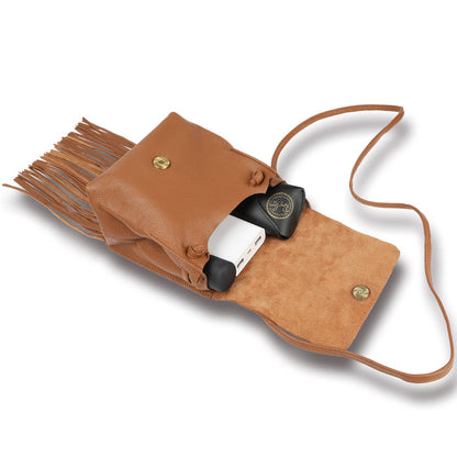 Uptown Fringe Hobo Bag
