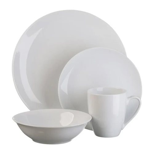 Urban Coupe White Dinner Set 16pc