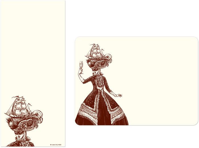 Venetian Carnival Masked Lady Assortment