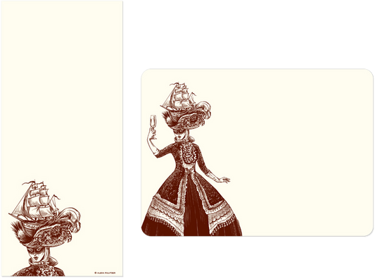 Venetian Carnival Masked Lady Assortment