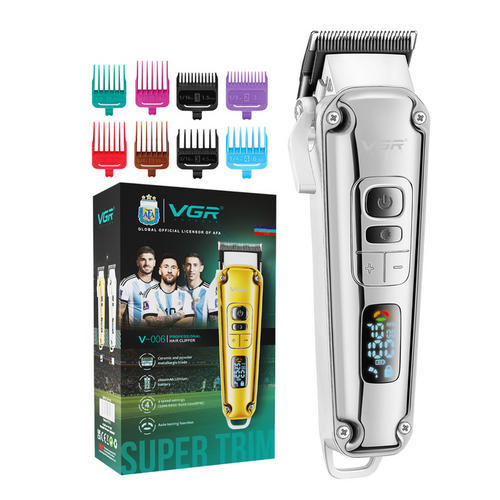 VGR V-006 Professional Hair Clipper For Men, Silver
