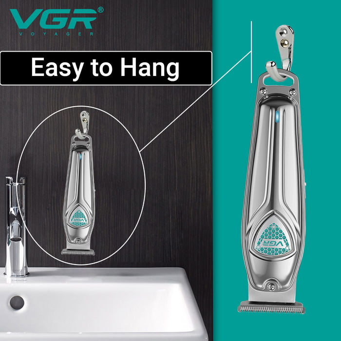 VGR V-911 Hair Trimmer For Men, Silver