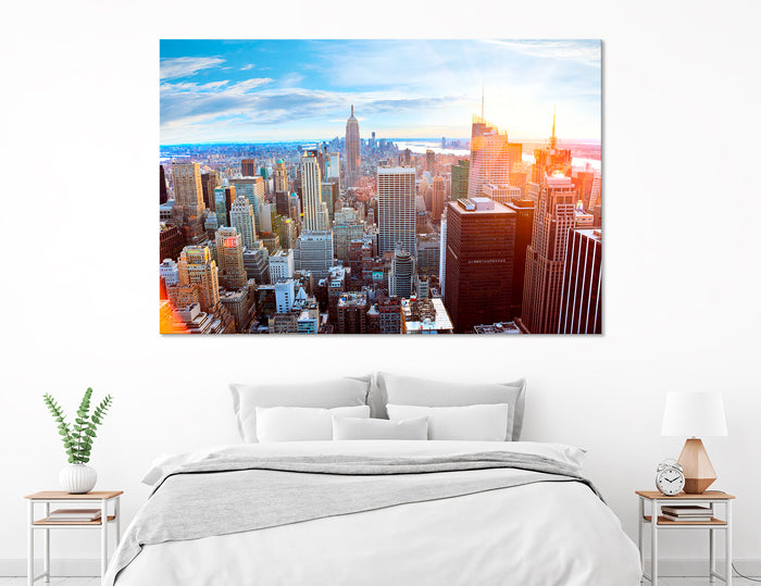 View of New York Canvas Print #9005