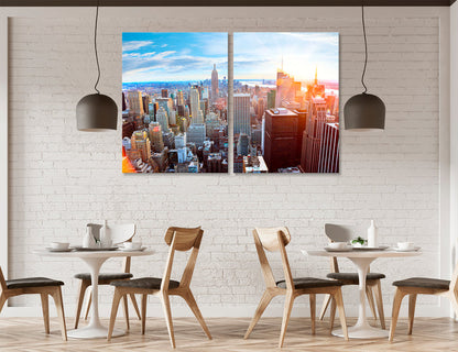 View of New York Canvas Print #9005