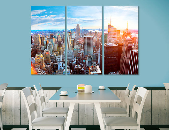 View of New York Canvas Print #9005