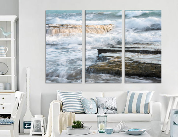 Waves Canvas Print #7134