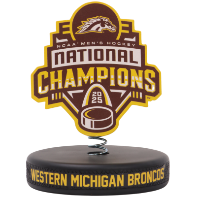 Western Michigan Broncos 2025 NCAA Men's Hockey National Champions Bobbleheads