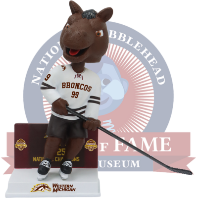 Western Michigan Broncos 2025 NCAA Men's Hockey National Champions Scoreboard Bobblehead