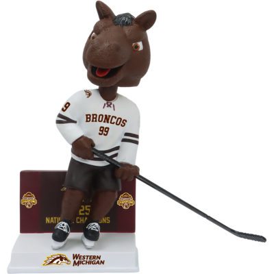 Western Michigan Broncos 2025 NCAA Men's Hockey National Champions Scoreboard Bobblehead