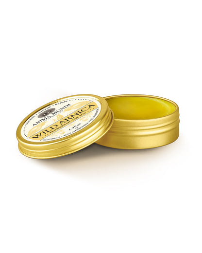 Two yellow tins with a visible label on a white background