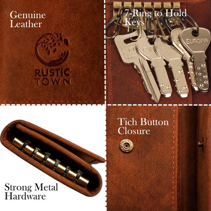 leather key holder