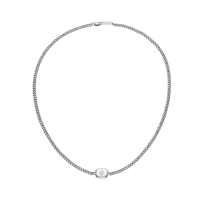Windrose II Halskette Silber