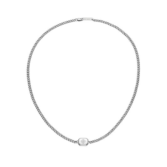 Windrose II Halskette Silber