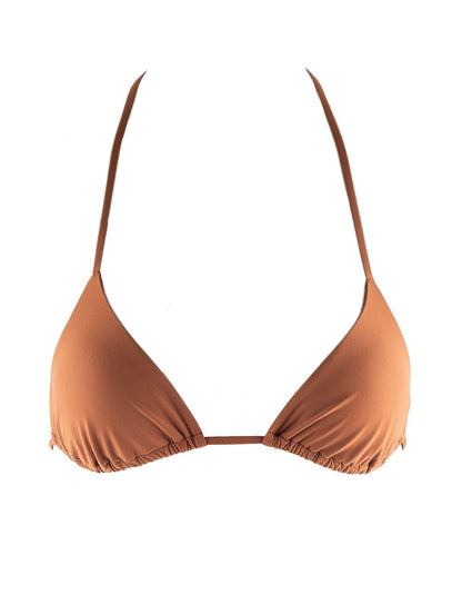 Triangel BIKINI TOP Oberteil in Terracotta für Damen