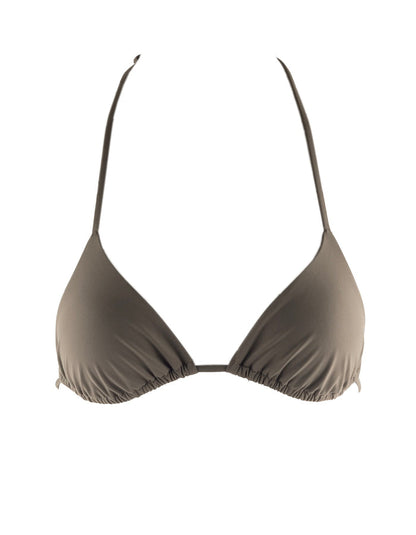Triangel BIKINI TOP Oberteil in Oliv für Damen