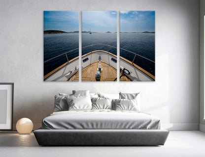 Yacht Canvas Print #3824