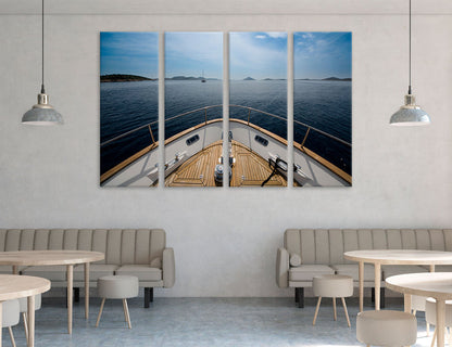 Yacht Canvas Print #3824