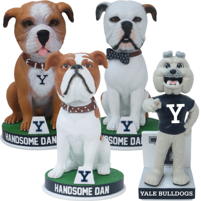 Yale Bulldogs Mascot Bobbleheads