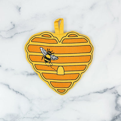 You Are My Sunshine Heart Shaped Potholder