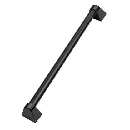 ZLINE 24 in. Microwave Helix Handle (Set of 1) in Black Stainless Steel (MWHZ-24-K-BS) main image.