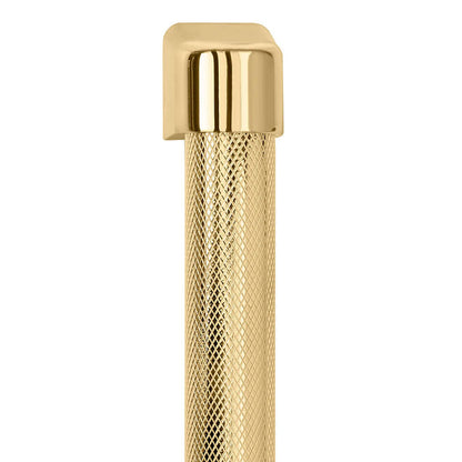 ZLINE Autograph Edition Helix Handle (Set of 1) for Undercounter Wine & Beverage Coolers and Ice Makers in Polished Gold (RWVHZ618-K-G)