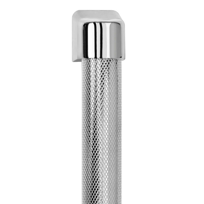 ZLINE Autograph Edition Touchstone Refrigerator Drawer Helix Handles (Set of 2) in Polished Nickel (RDHOZ-24-K-PN)