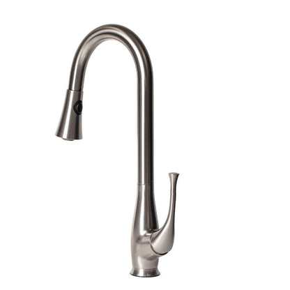ZLINE Castor Kitchen Faucet in Brushed Nickel (CAS-KF-BN)