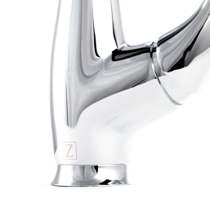 ZLINE Castor Kitchen Faucet in Chrome (CAS-KF-CH)