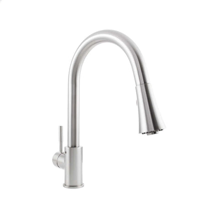 ZLINE Edison Kitchen Faucet in Brushed Nickel (EDS-KF-BN) main image.