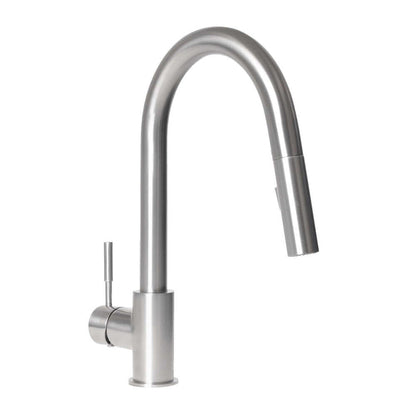 ZLINE Gemini Kitchen Faucet in Brushed Nickel (GEM-KF-BN) main image.