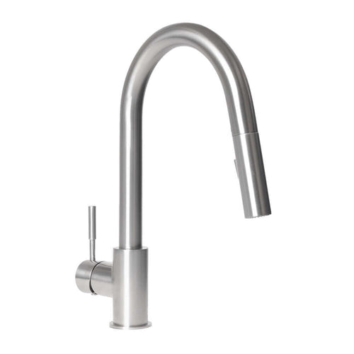 ZLINE Gemini Kitchen Faucet in Brushed Nickel (GEM-KF-BN) main image.