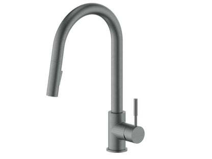 ZLINE Gemini Kitchen Faucet in Gun Metal (GEM-KF-GM)