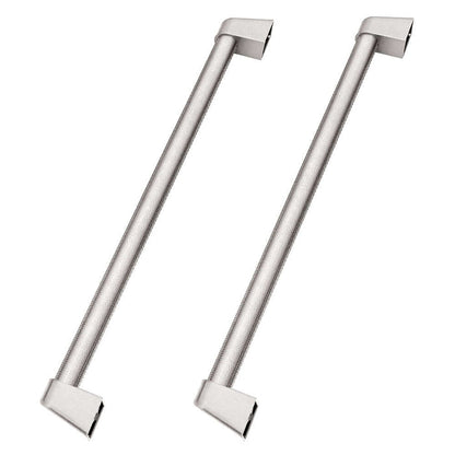 ZLINE Touchstone Refrigerator Drawer Helix Handles (Set of 2) in Stainless Steel (RDHOZ-24-K-ST) main image.