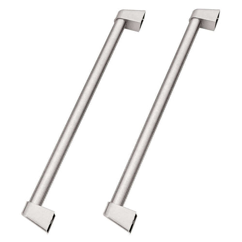 ZLINE Touchstone Refrigerator Drawer Helix Handles (Set of 2) in Stainless Steel (RDHOZ-24-K-ST) main image.