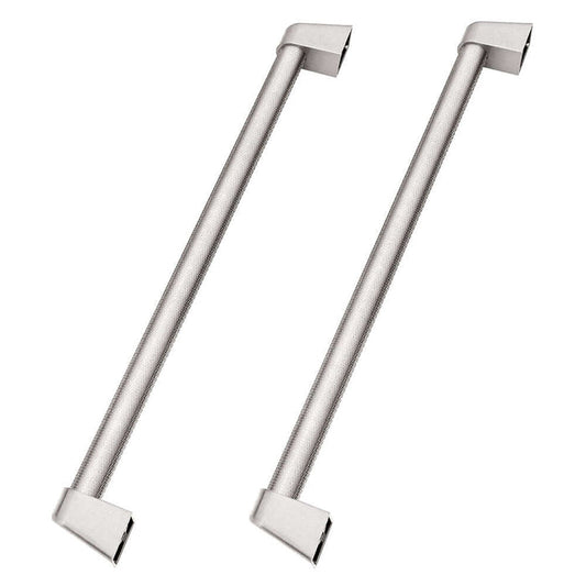 ZLINE Touchstone Refrigerator Drawer Helix Handles (Set of 2) in Stainless Steel (RDHOZ-24-K-ST) main image.